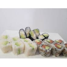 
	6 Pièces maki avocat cheese 

	6 Pièces snow avocat cheese

	6 pièces california saumon avocat cheese 

	 
